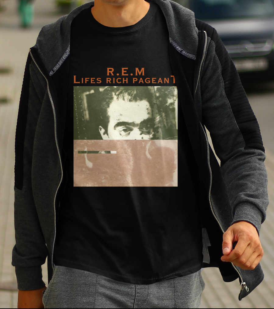 R.e.m. Lifes Rich Pageant Cover Art T-Shirt