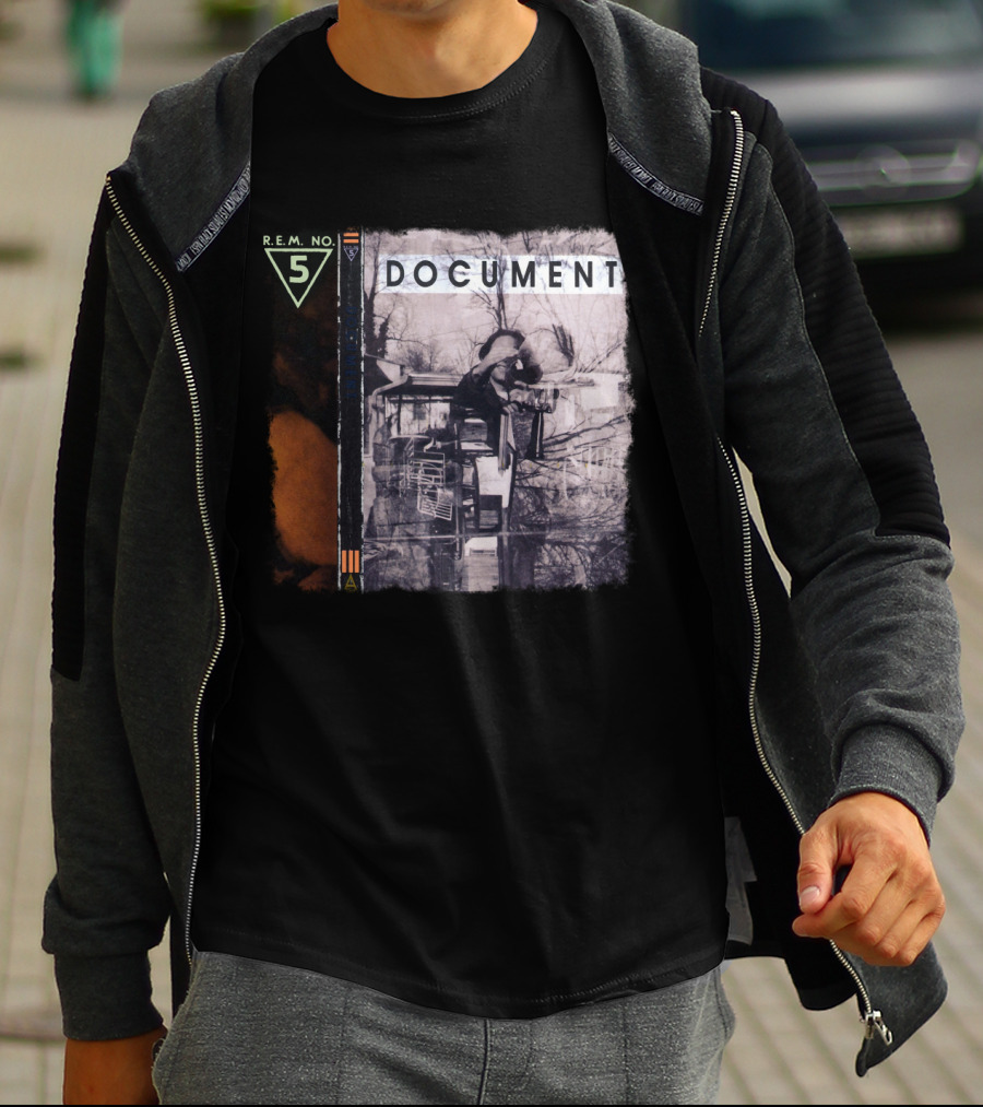 R.e.m. Document Album Cover No. T-Shirt