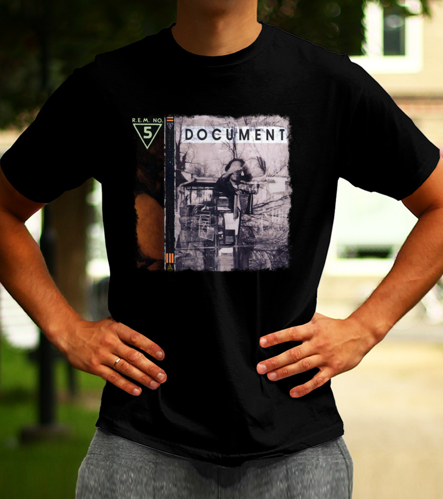 R.e.m. Document Album Cover No. T-Shirt