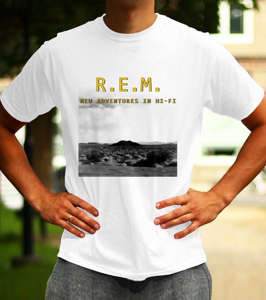 R.E.M. New Adventures In Hi-Fi Desert Landscape Photography T-Shirt