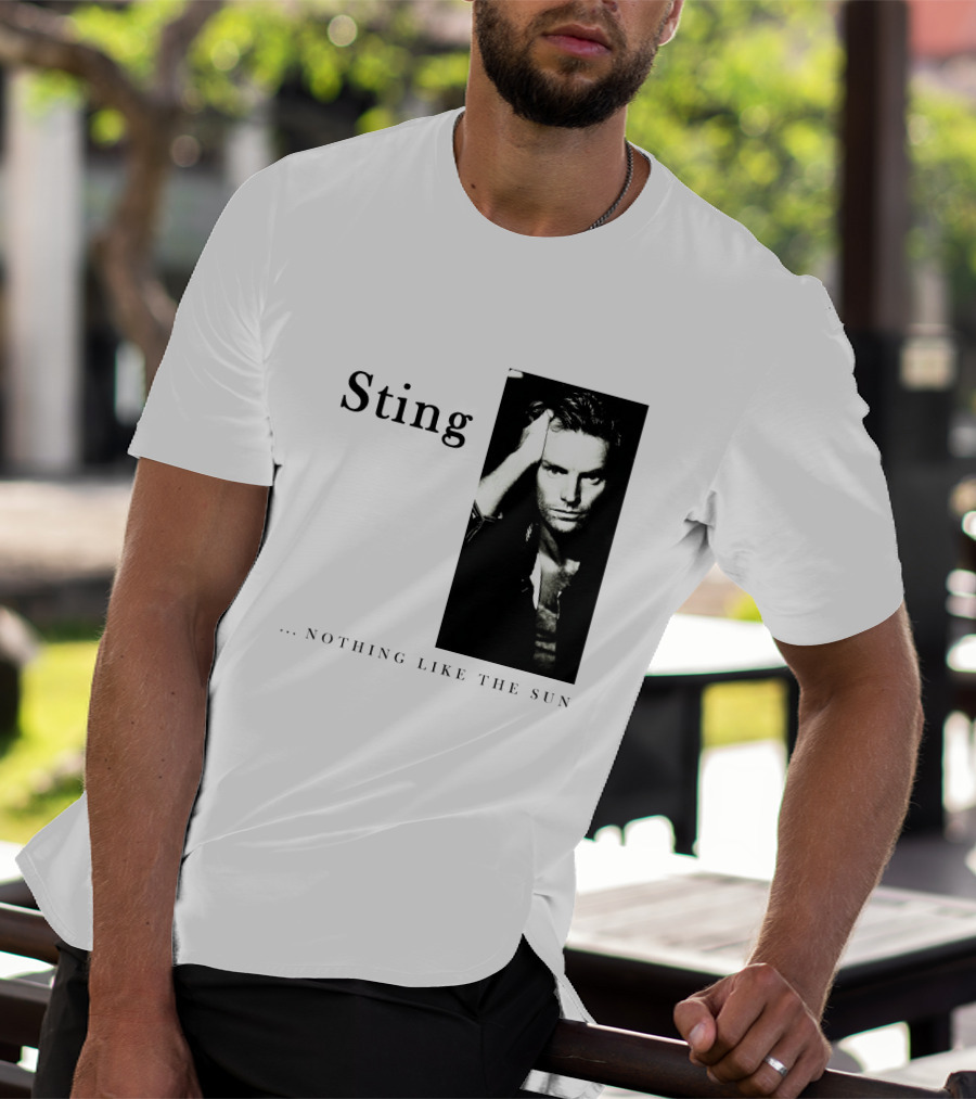 Sting ...Nothing Like The Sun Album Cover T-Shirt