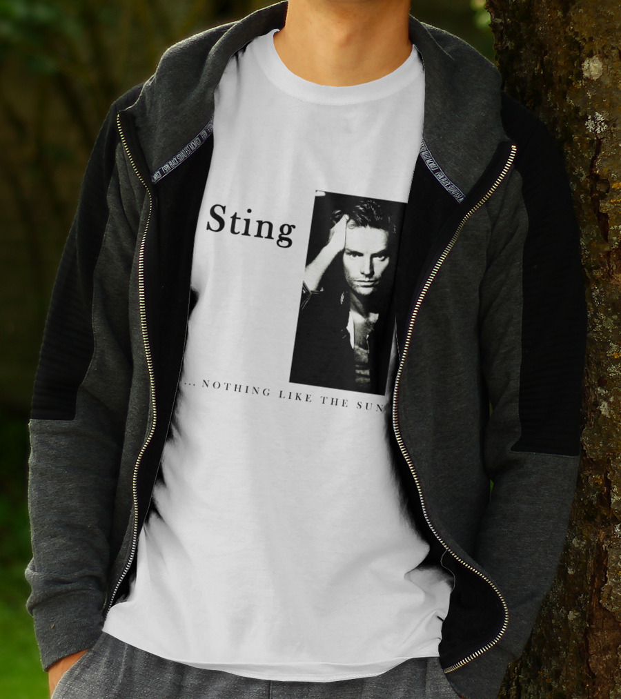 Sting ...Nothing Like The Sun Album Cover T-Shirt