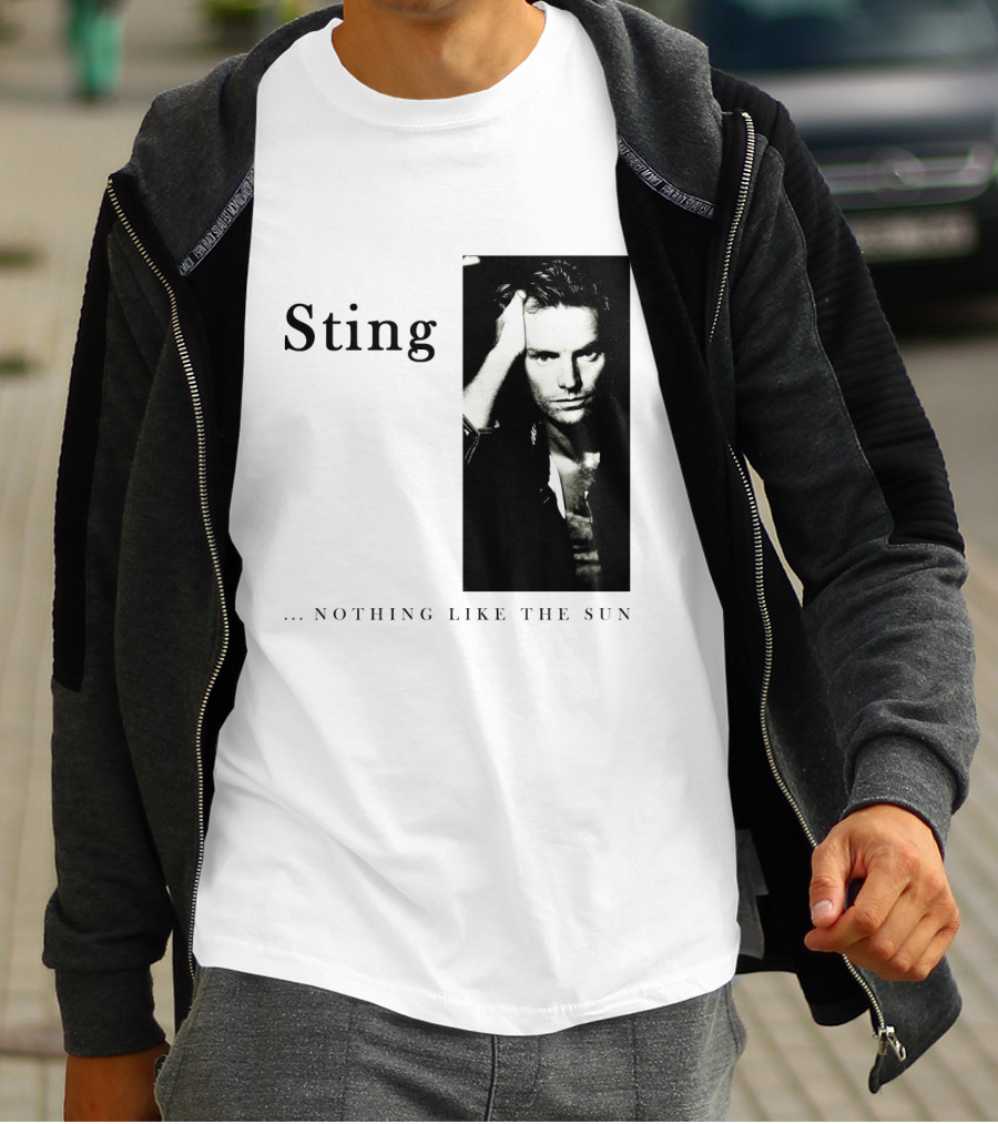 Sting ...Nothing Like The Sun Album Cover T-Shirt