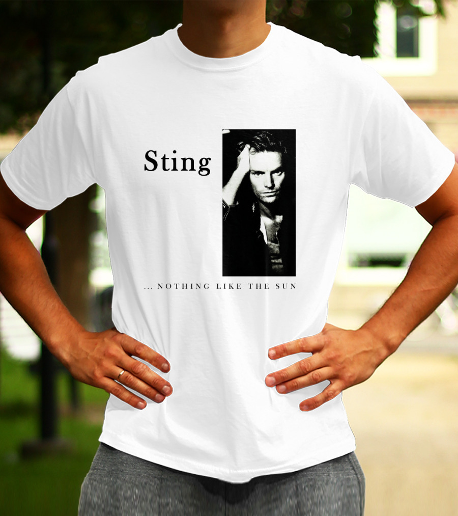 Sting ...Nothing Like The Sun Album Cover T-Shirt