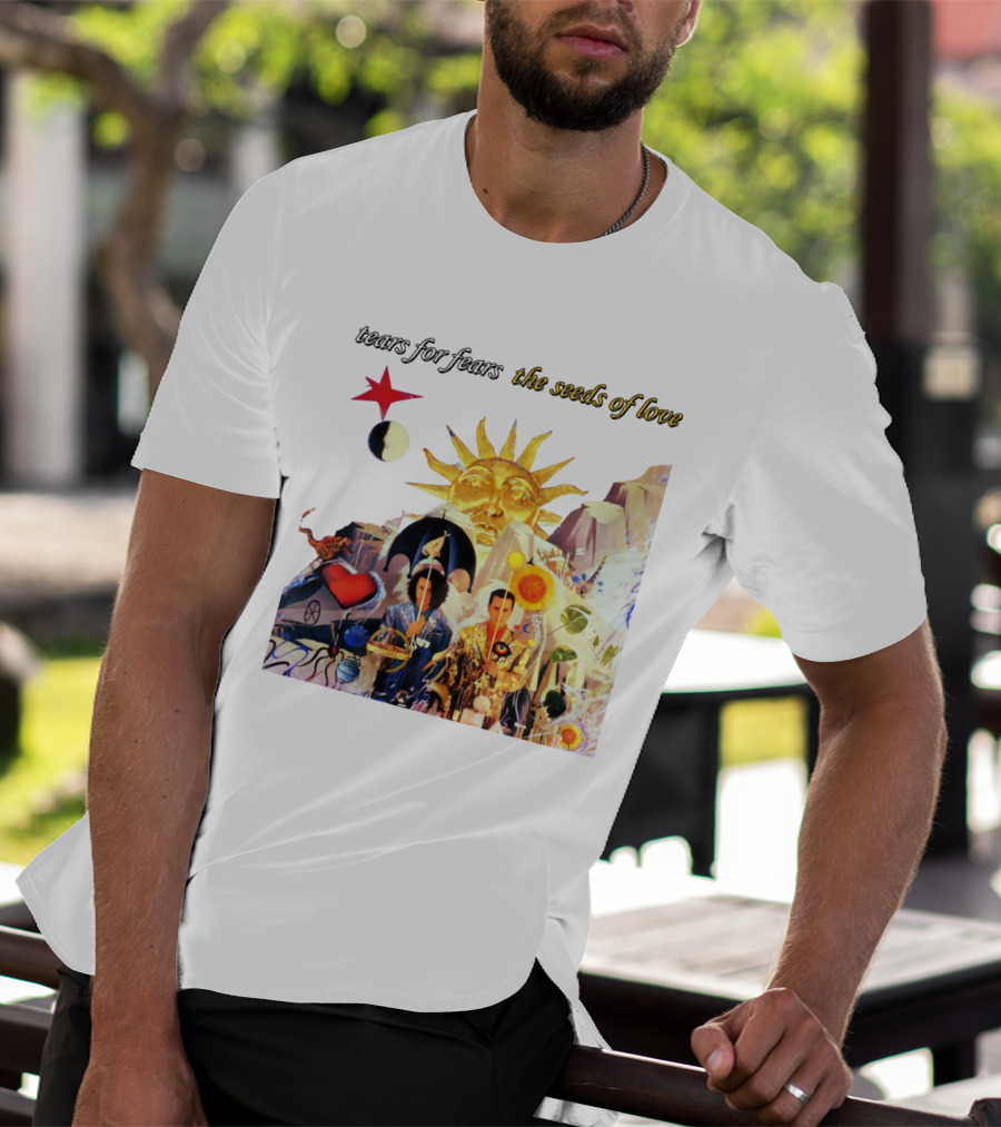 Tears For Fears The Seeds Of Love Album Cover Artwork T-Shirt