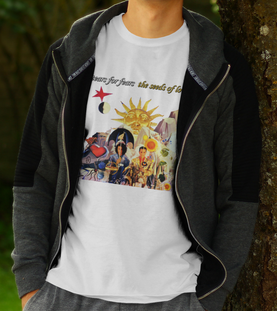 Tears For Fears The Seeds Of Love Album Cover Artwork T-Shirt