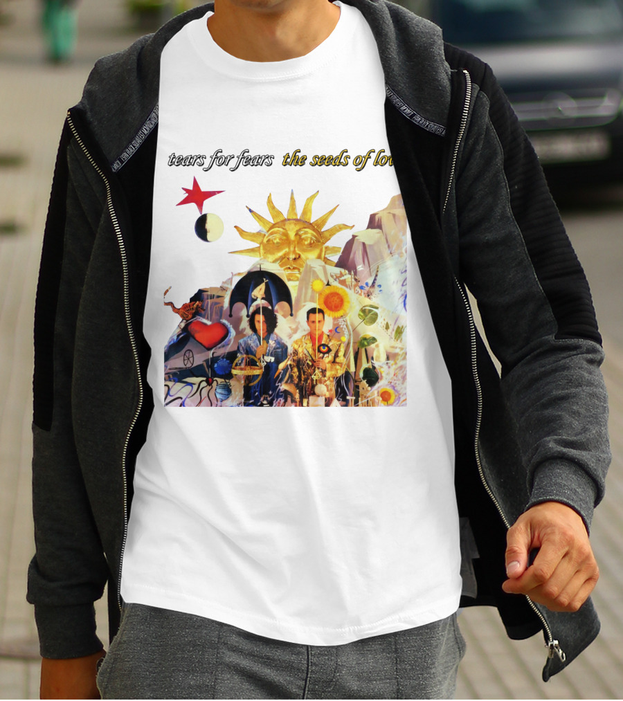 Tears For Fears The Seeds Of Love Album Cover Artwork T-Shirt