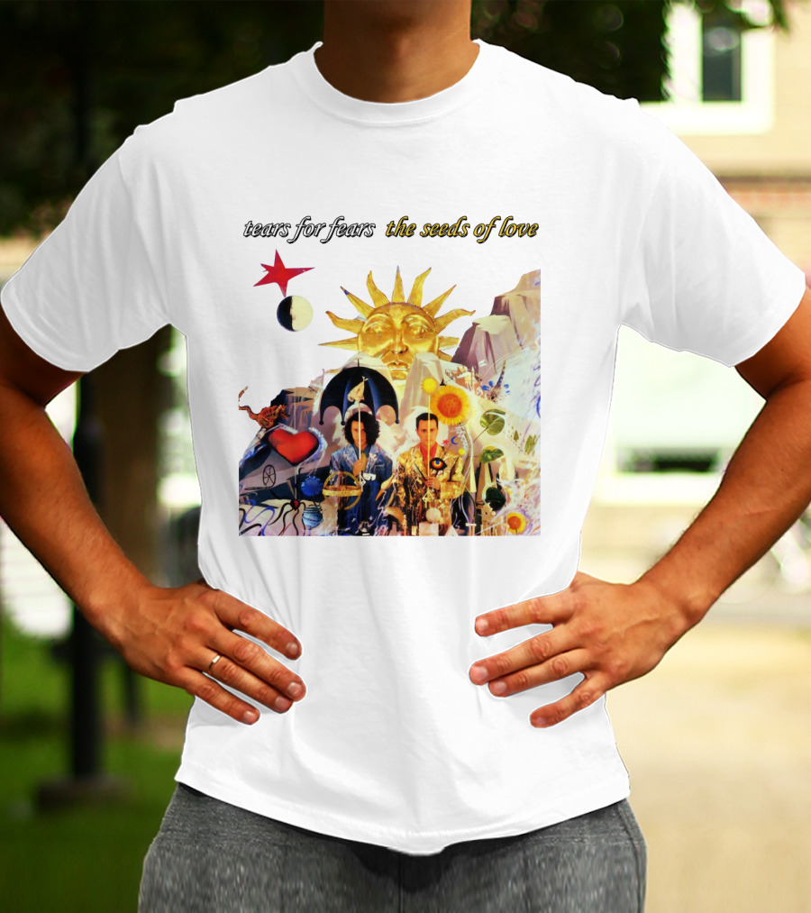 Tears For Fears The Seeds Of Love Album Cover Artwork T-Shirt