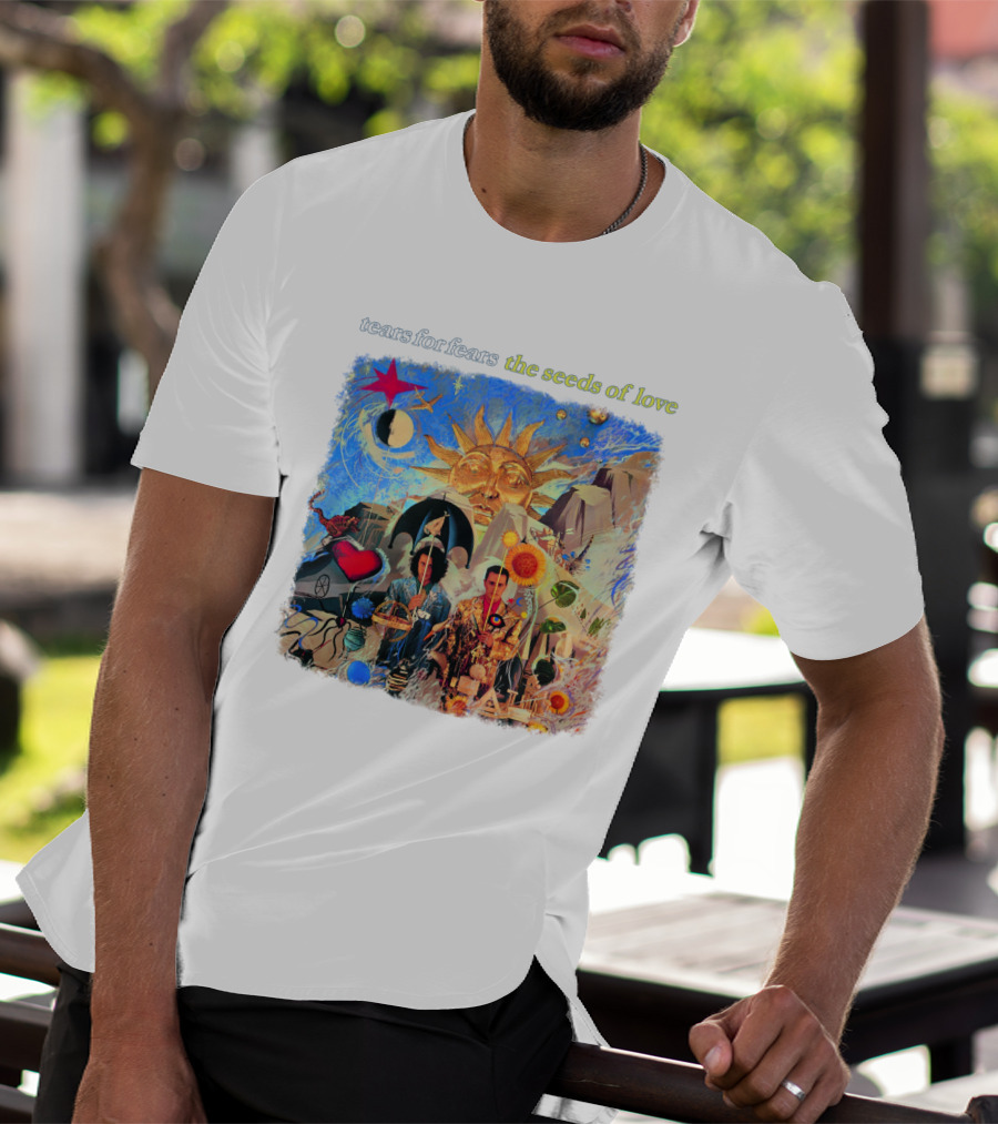 Tears For Fears The Seeds Of Love Sun Collage T-Shirt