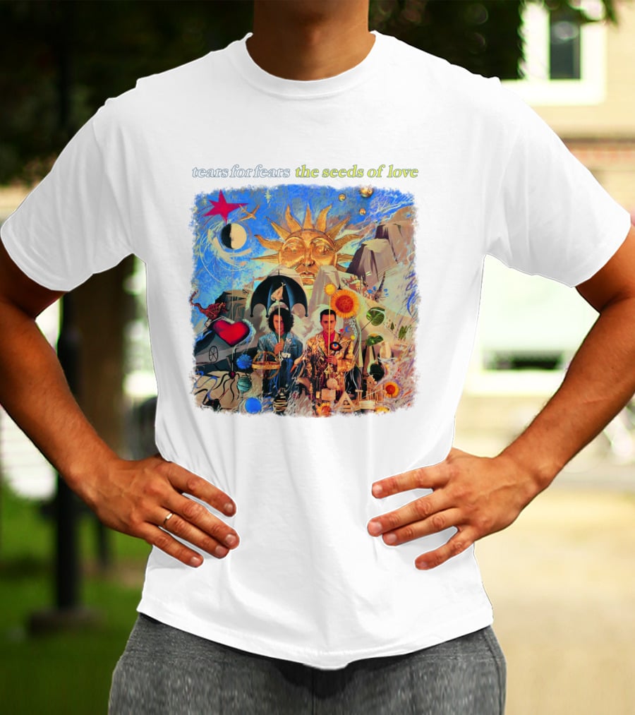 Tears For Fears The Seeds Of Love Sun Collage T-Shirt
