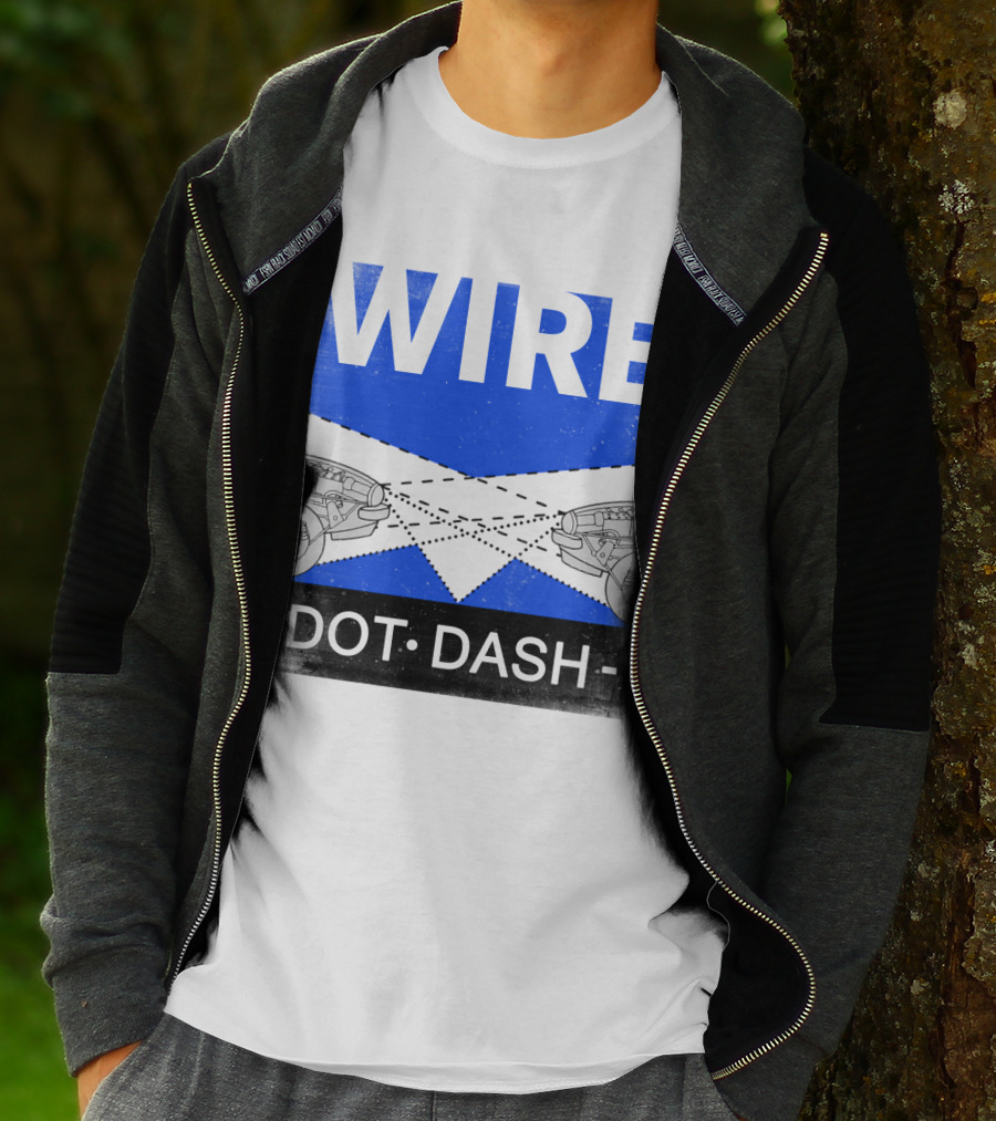 WIRE DOT DASH T-Shirt