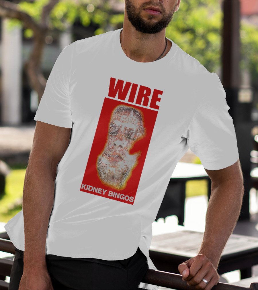 WIRE Kidney Bingos Red Face T-Shirt