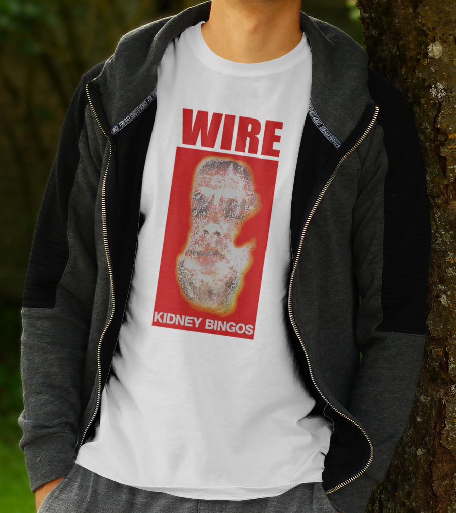 WIRE Kidney Bingos Red Face T-Shirt