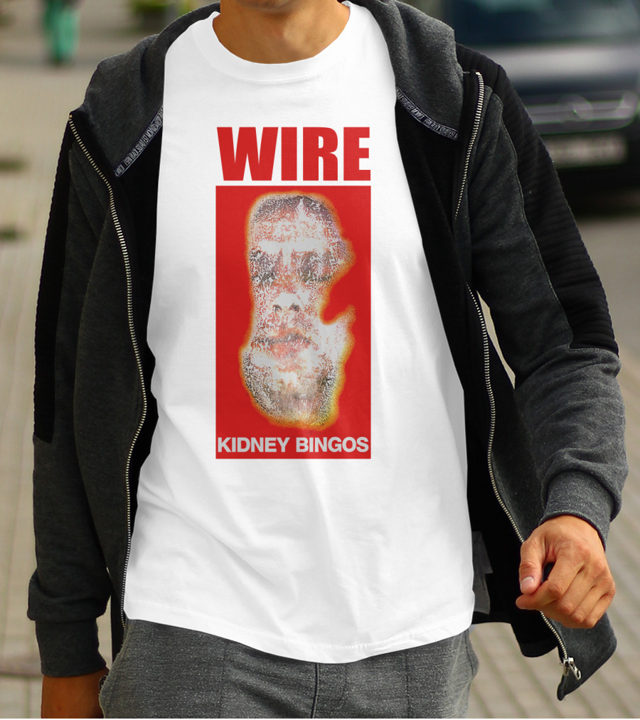 WIRE Kidney Bingos Red Face T-Shirt