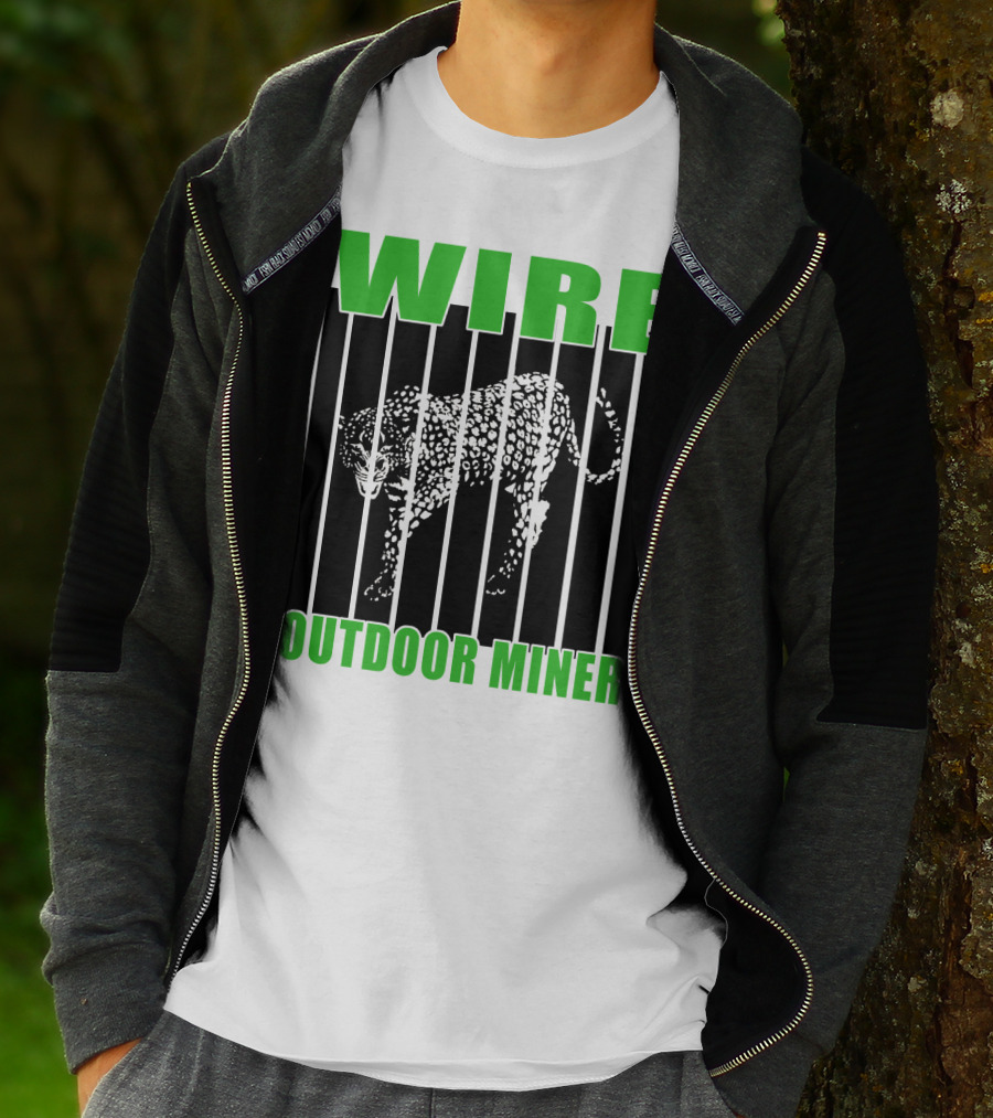 WIRE Outdoor Miner Leopard Bars T-Shirt