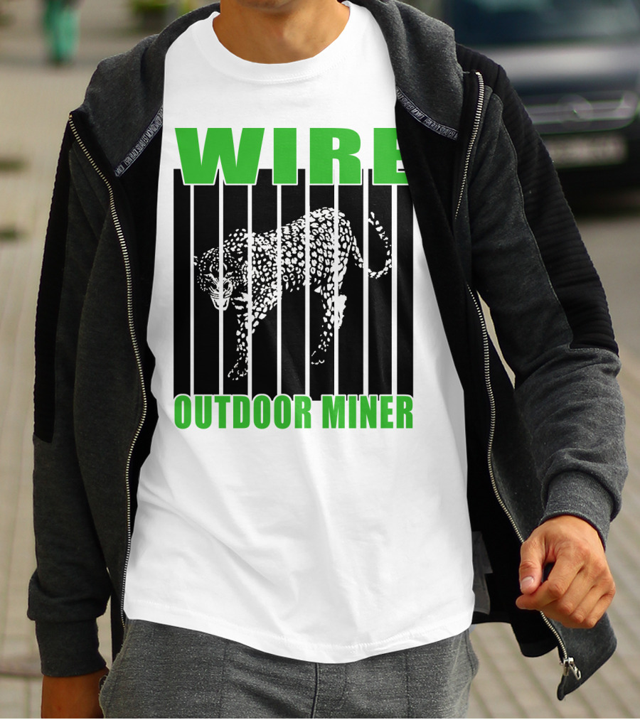 WIRE Outdoor Miner Leopard Bars T-Shirt