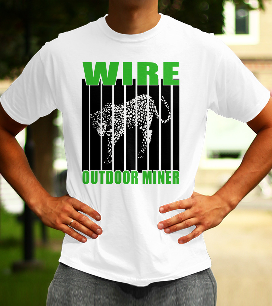 WIRE Outdoor Miner Leopard Bars T-Shirt