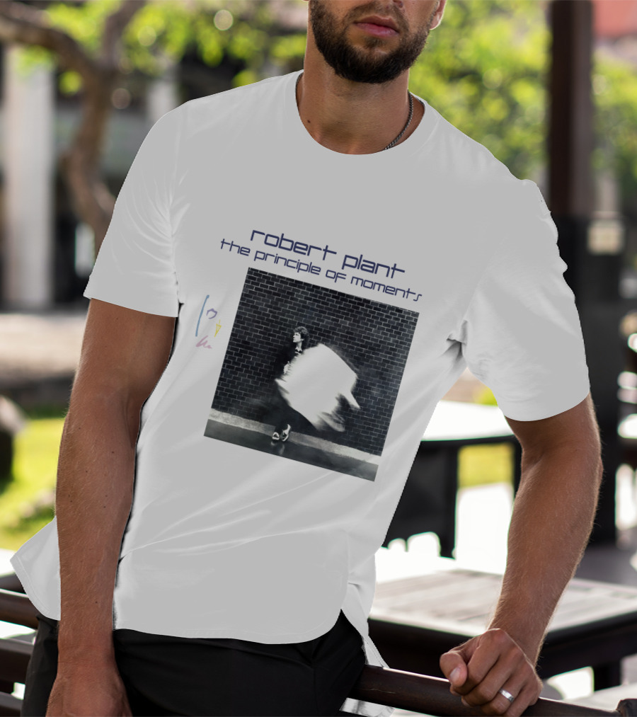 Robert Plant The Principle Of Moments Album Cover T-Shirt