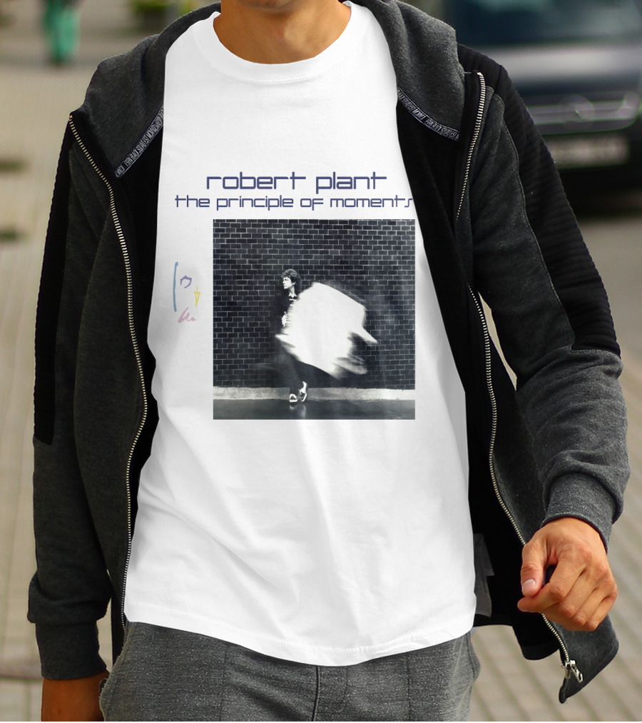 Robert Plant The Principle Of Moments Album Cover T-Shirt