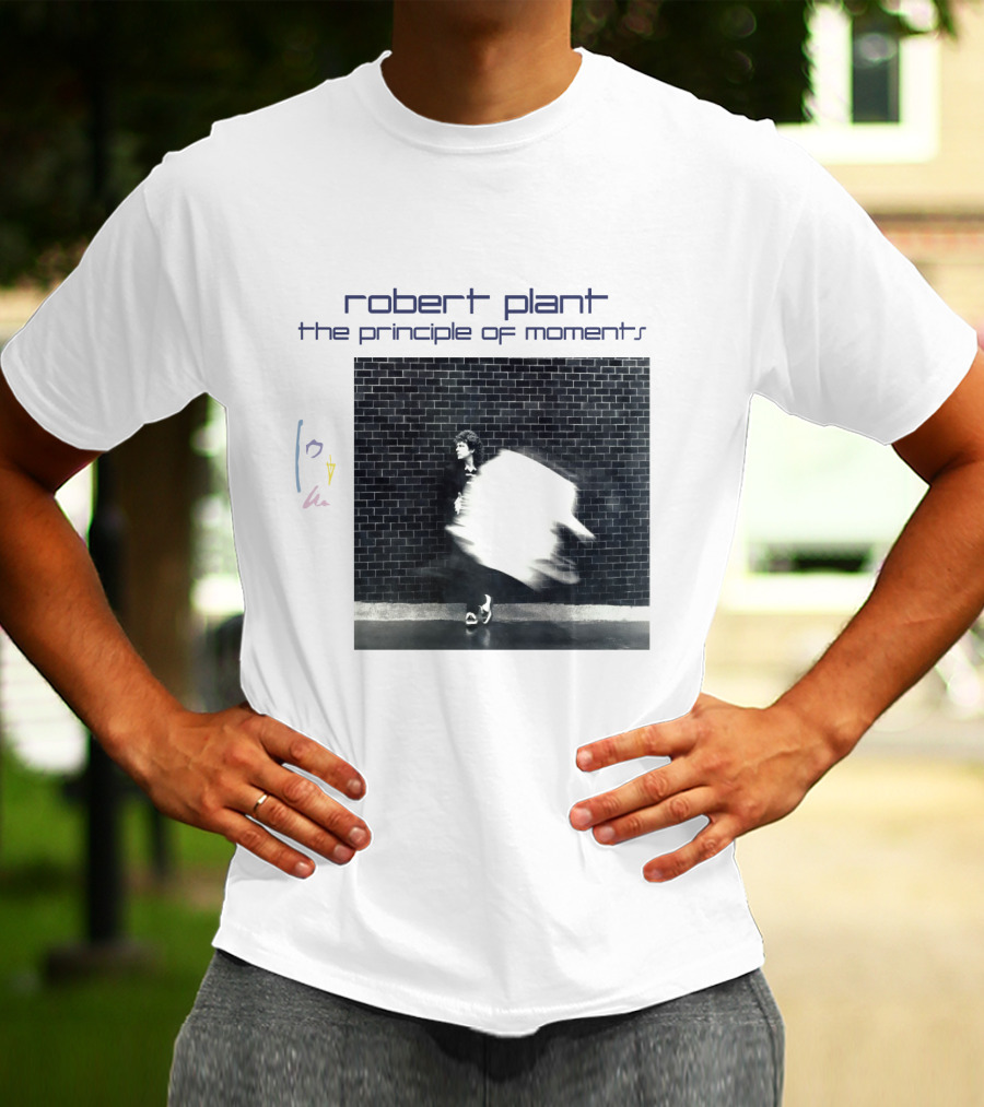 Robert Plant The Principle Of Moments Album Cover T-Shirt