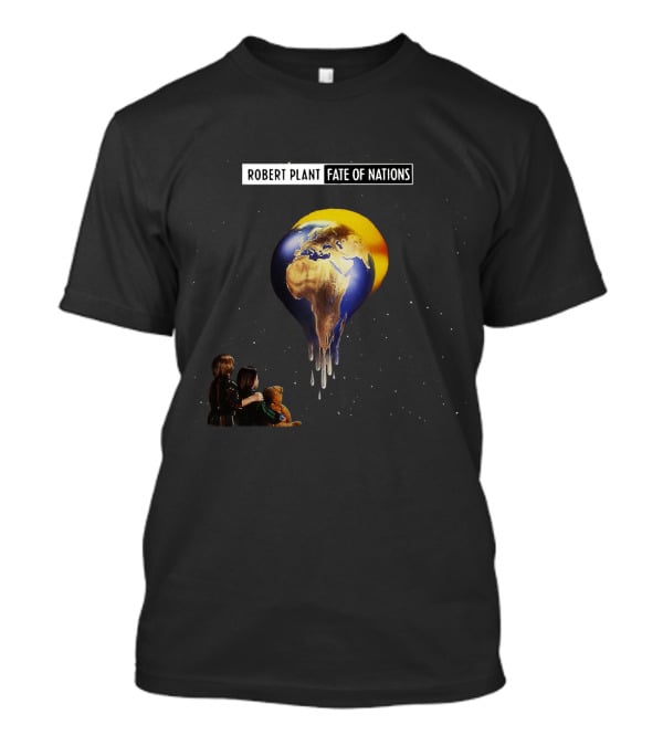 Robert Plant Fate Of Nations Melting Earth T-Shirt