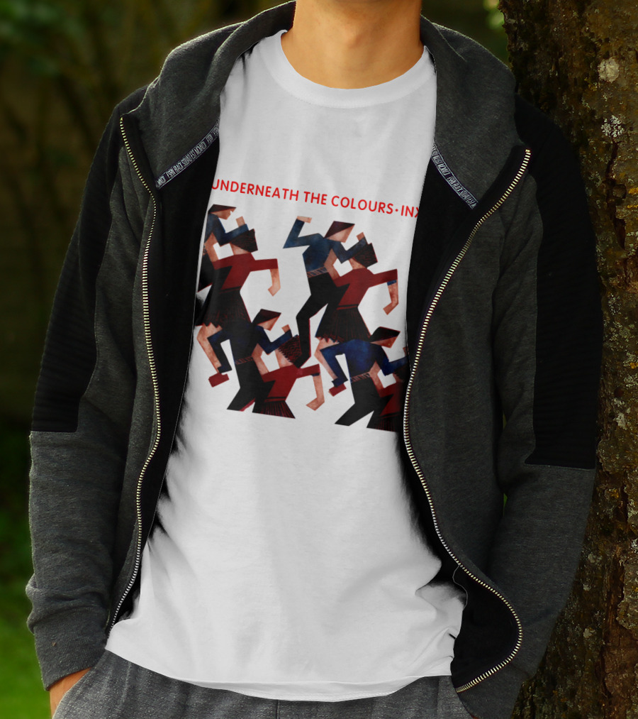 INXS Underneath The Colours Dance Figures T-Shirt