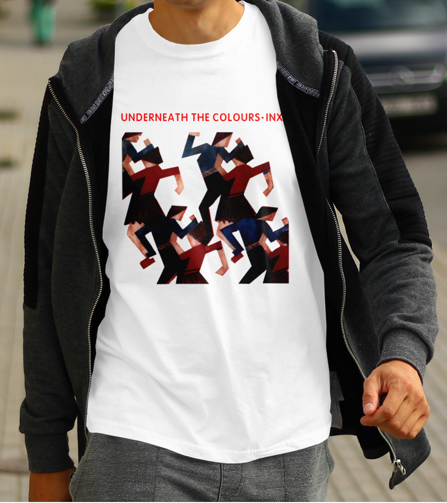 INXS Underneath The Colours Dance Figures T-Shirt