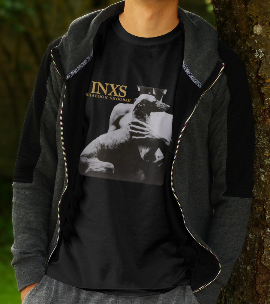 INXS Shabooh Shoobah Album Cover With Dog And Human T-Shirt