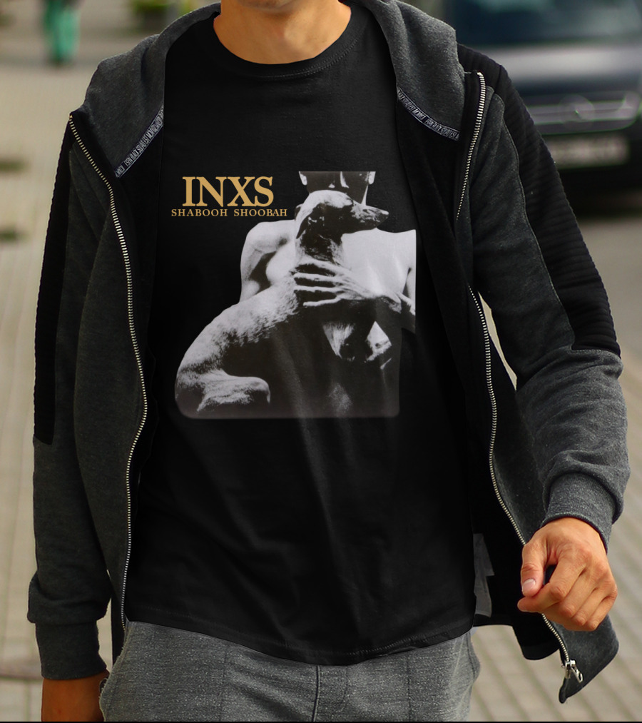 INXS Shabooh Shoobah Album Cover With Dog And Human T-Shirt