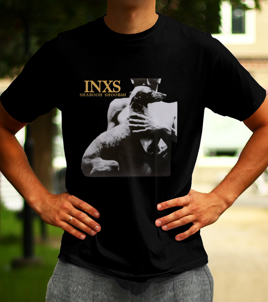 INXS Shabooh Shoobah Album Cover With Dog And Human T-Shirt
