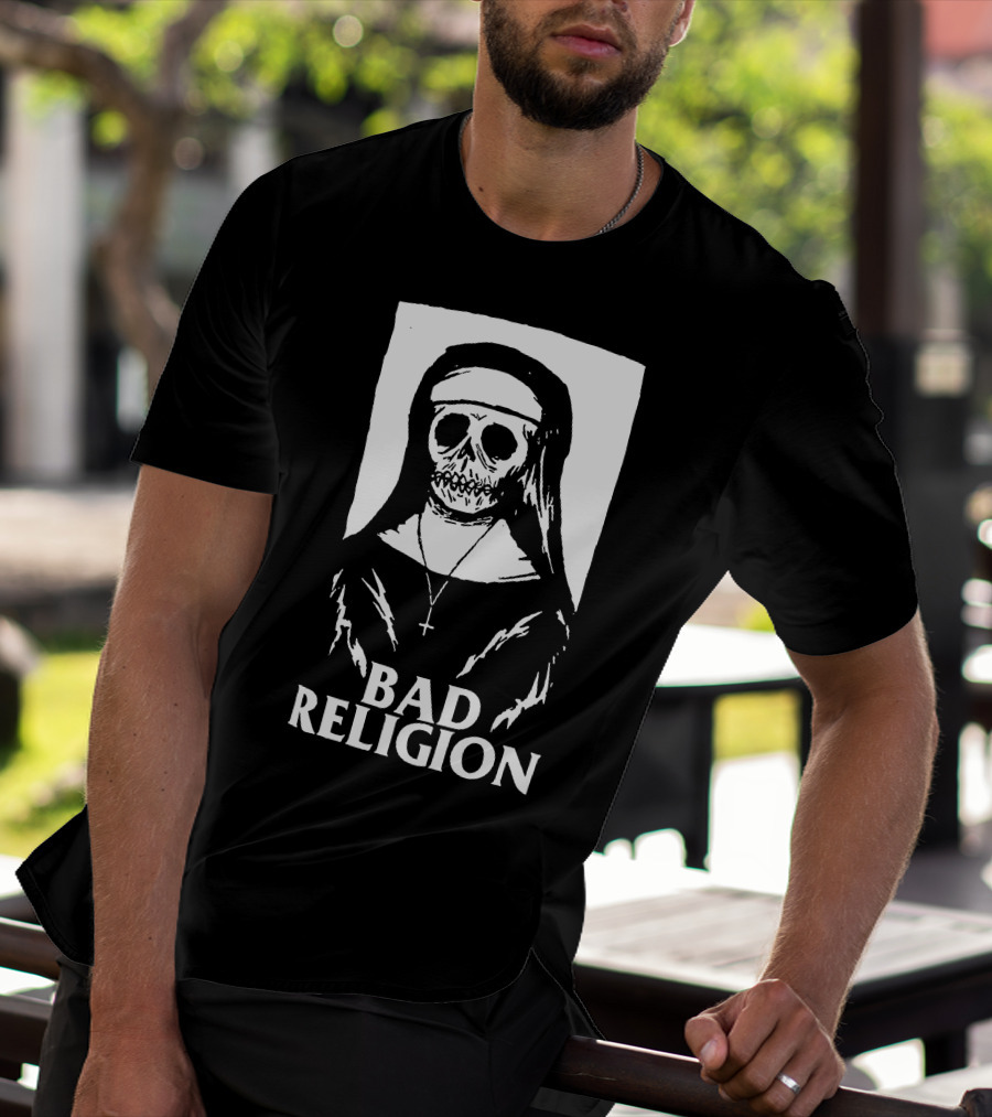 Bad Religion Skull Nun T-Shirt