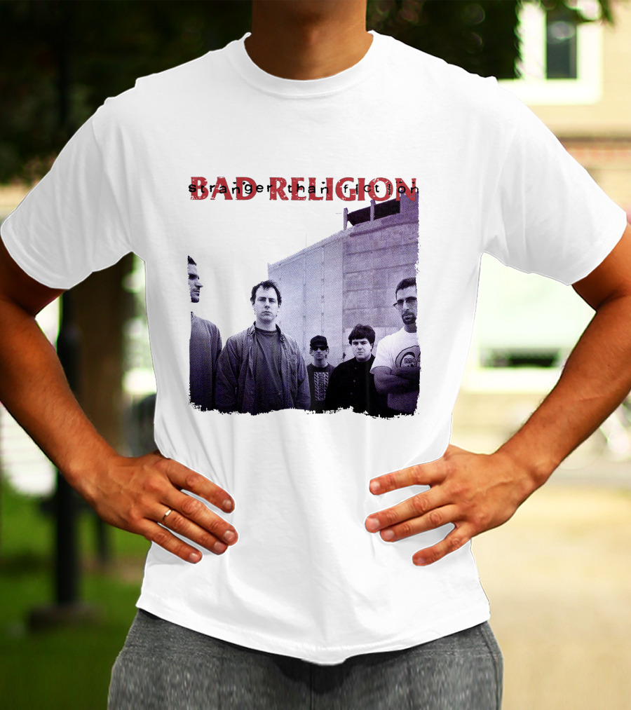 Bad Religion Band Photo На Тёмном Фоне T-Shirt