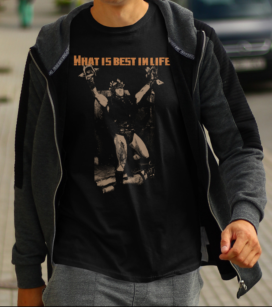 What Is Best In Life Conan T-Shirt