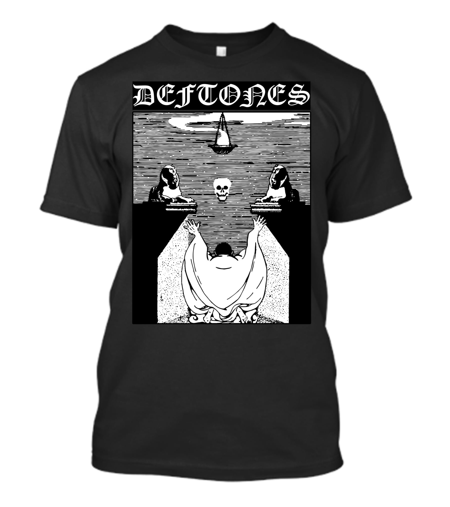 Deftones Mystic Skull Ritual Artwork T-Shirt