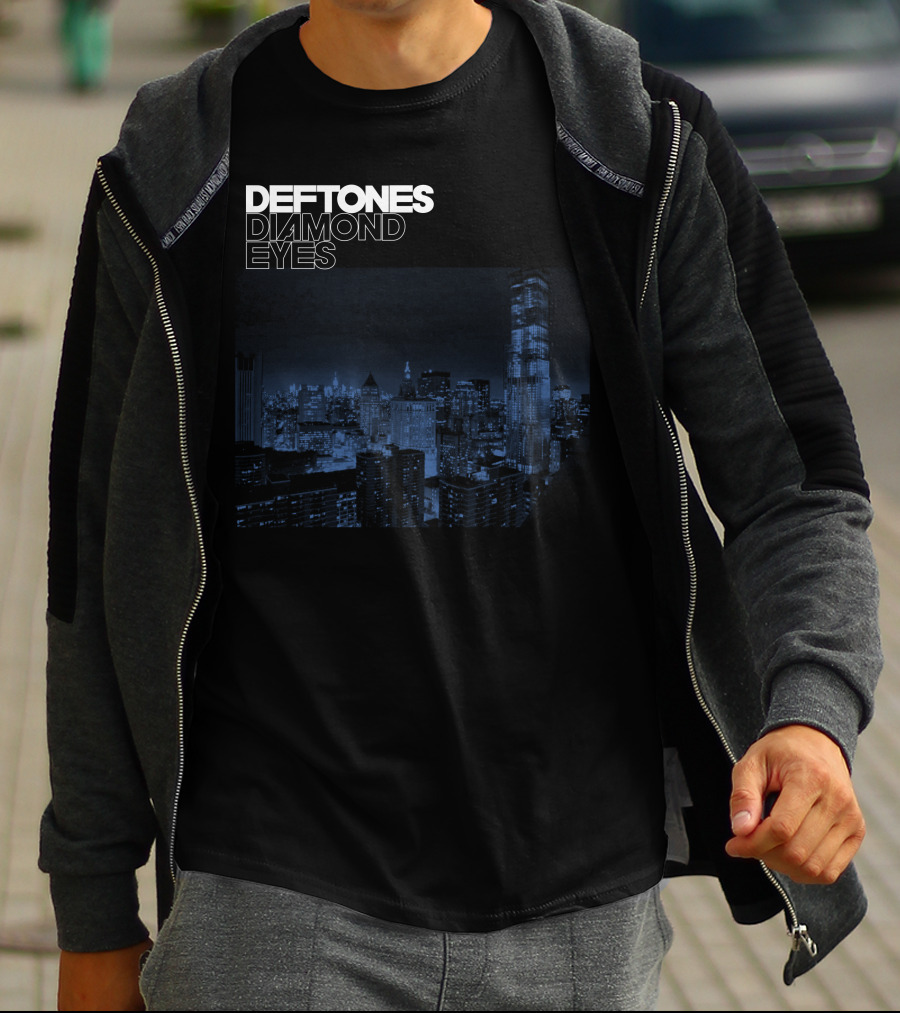Deftones Diamond Eyes City Skyline T-Shirt