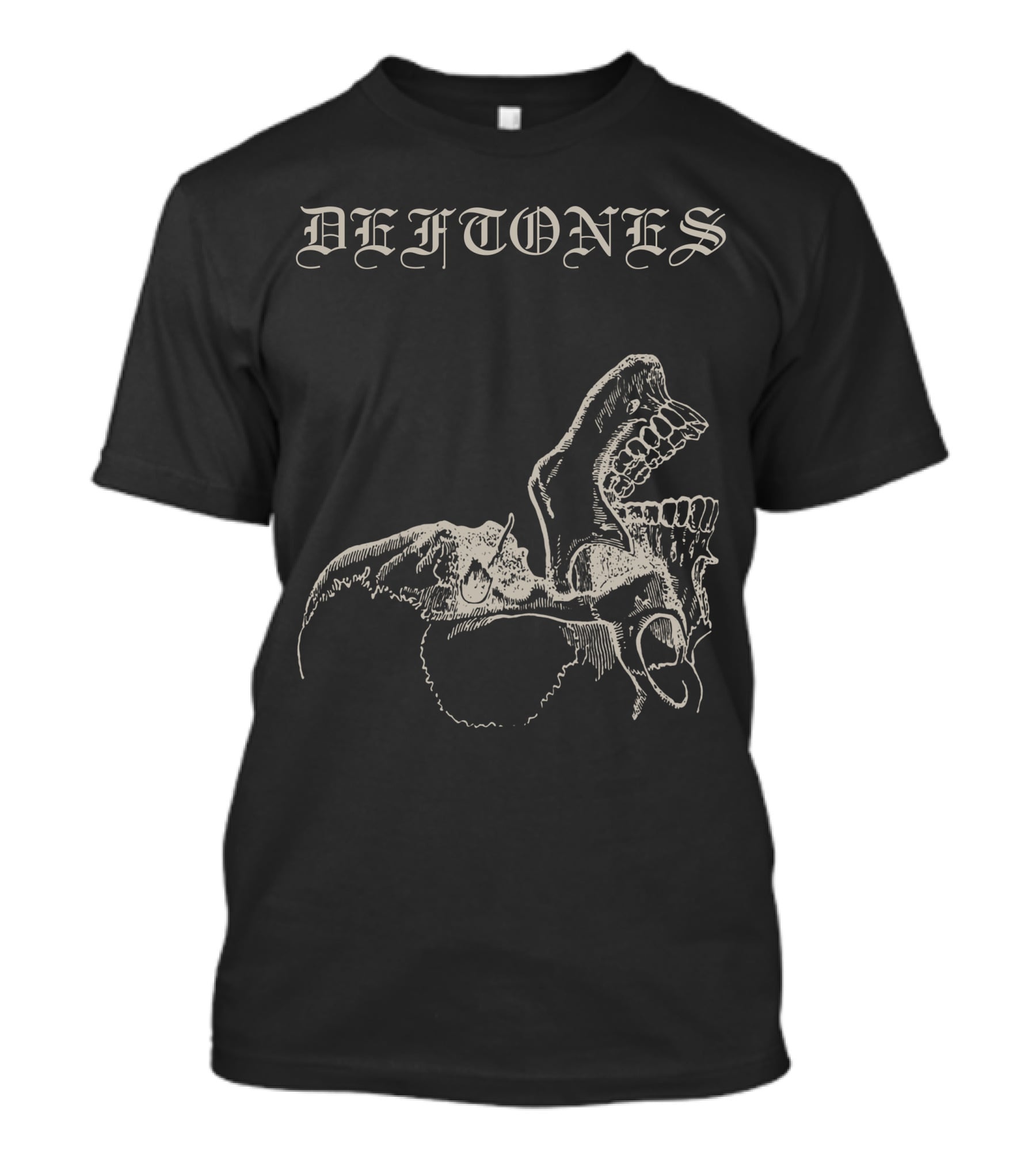 Deftones Skull Art Dtn (50) T-Shirt
