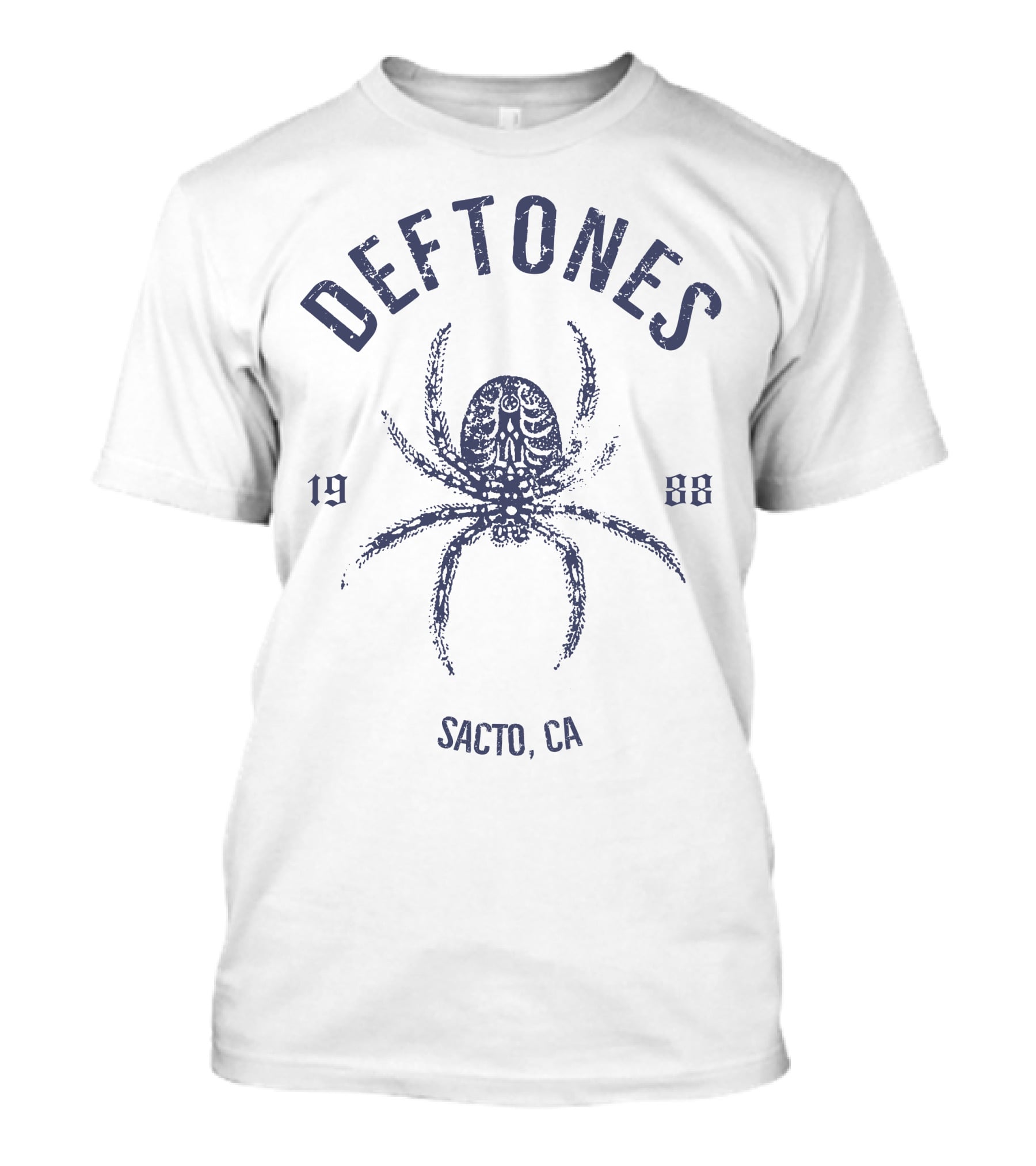 Deftones 1988 Sacramento Ca Spider T-Shirt