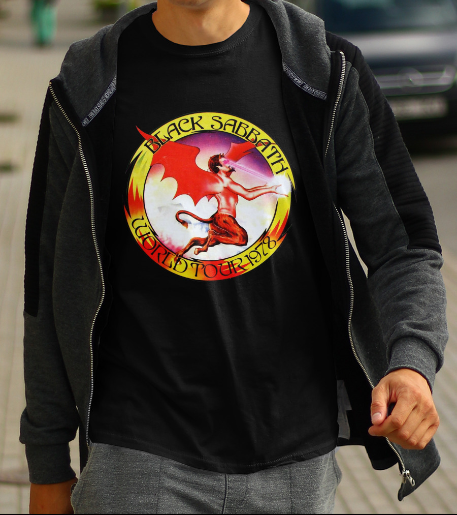 Black Sabbath World Tour 1978 T-Shirt