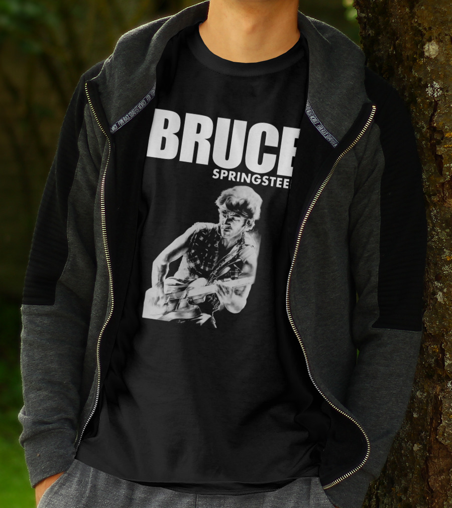 Bruce Springsteen Rock Music Brs T-Shirt