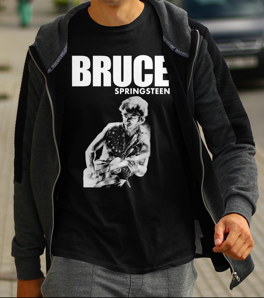 Bruce Springsteen Rock Music Brs T-Shirt