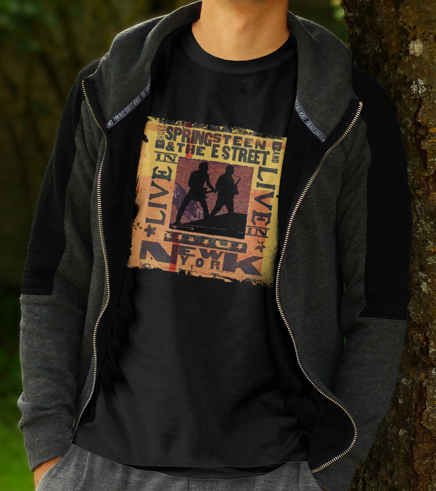 Bruce Springsteen & The E Street Band Live In New York T-Shirt