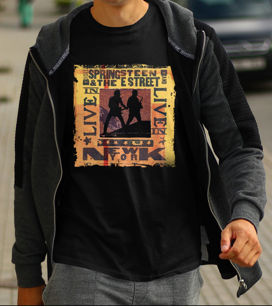 Bruce Springsteen & The E Street Band Live In New York T-Shirt