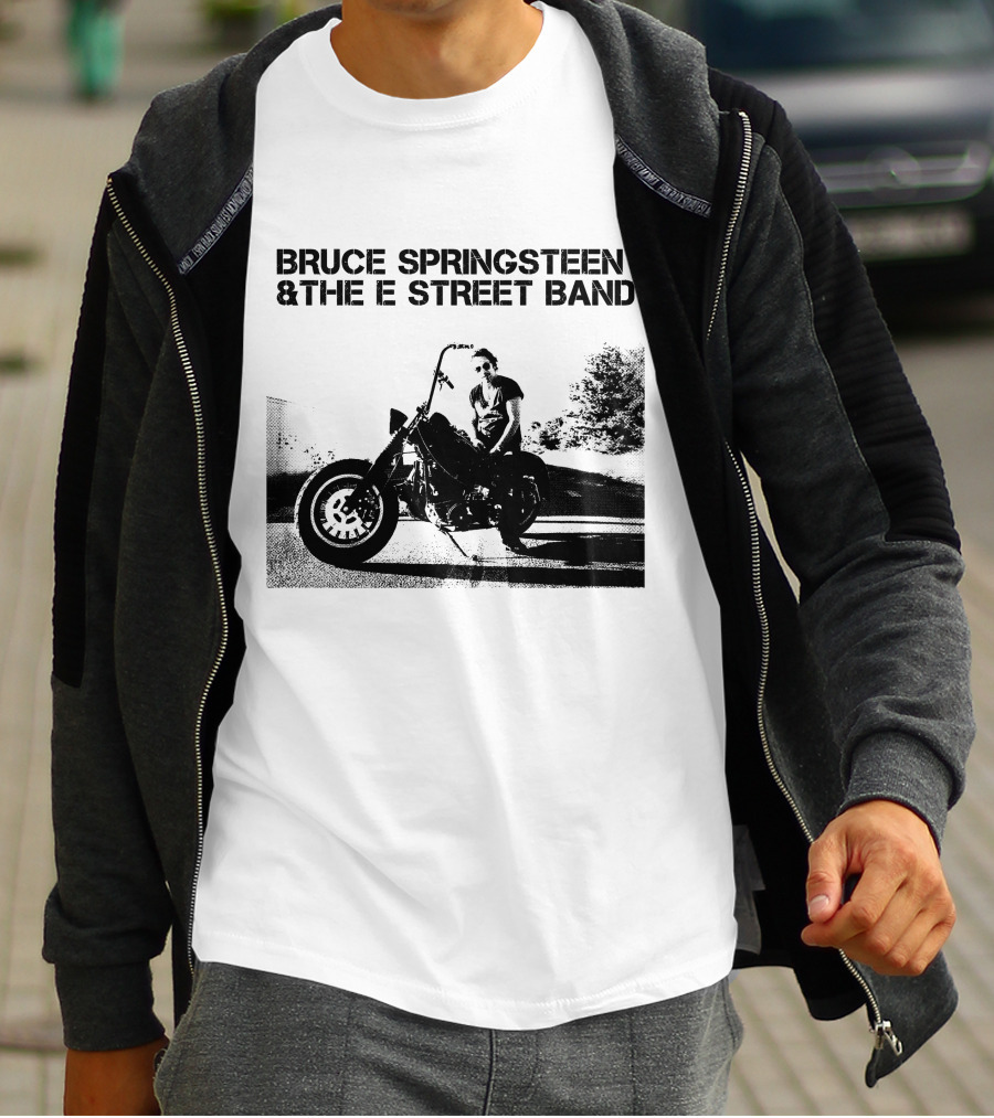 Bruce Springsteen & The E Street Band Motorcycle T-Shirt