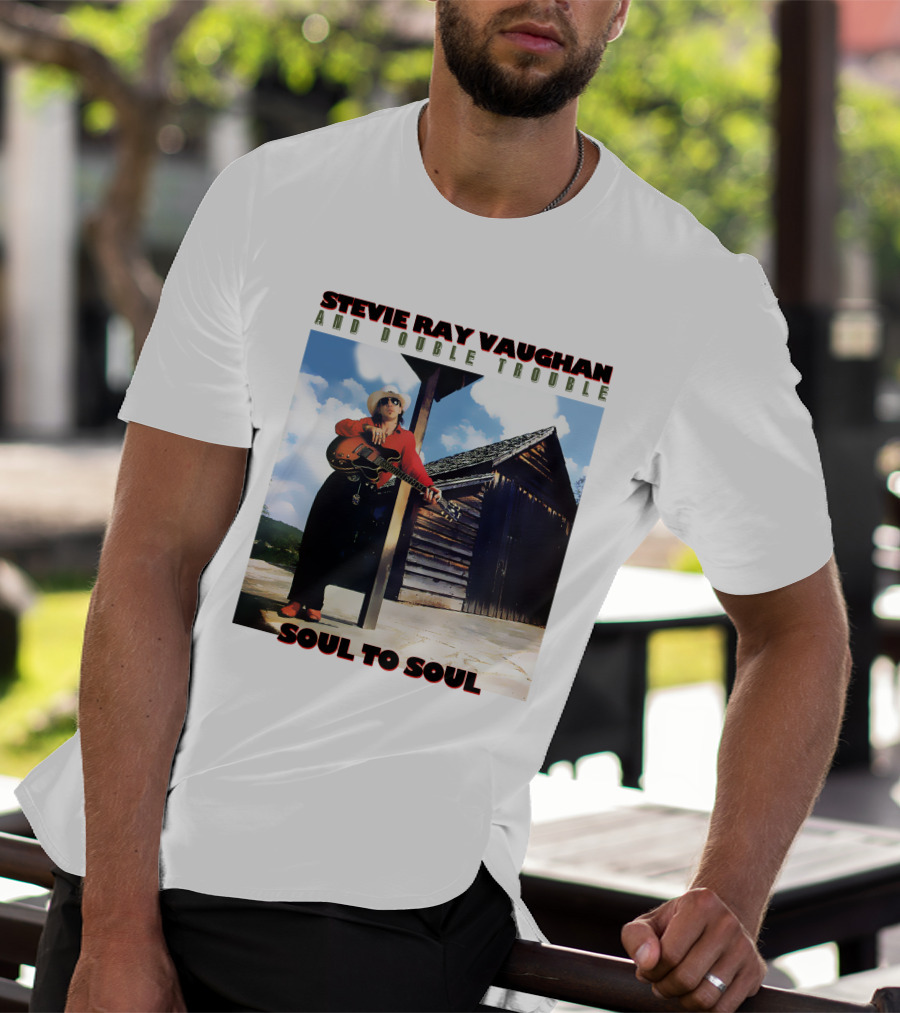 Stevie Ray Vaughan And Double Trouble Soul To Soul T-Shirt