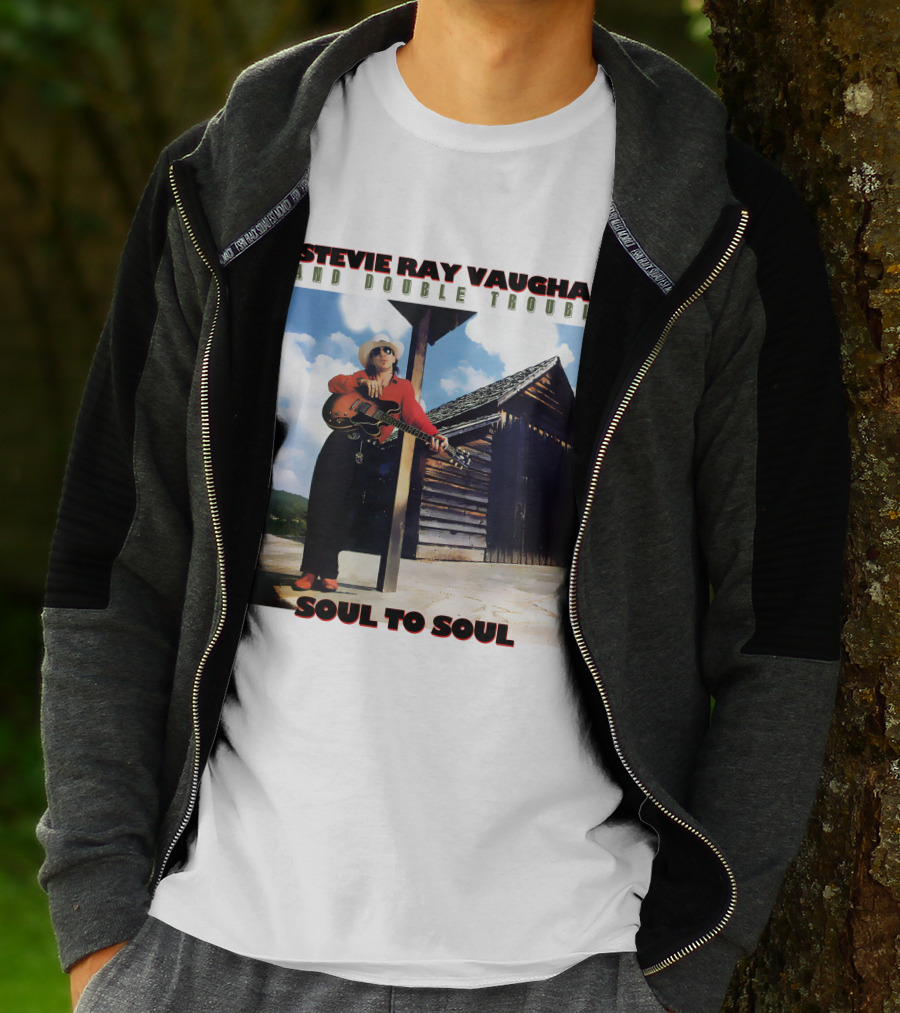 Stevie Ray Vaughan And Double Trouble Soul To Soul T-Shirt