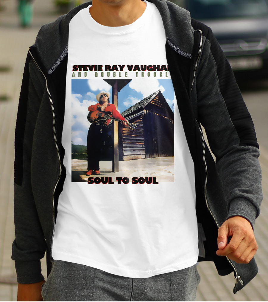 Stevie Ray Vaughan And Double Trouble Soul To Soul T-Shirt