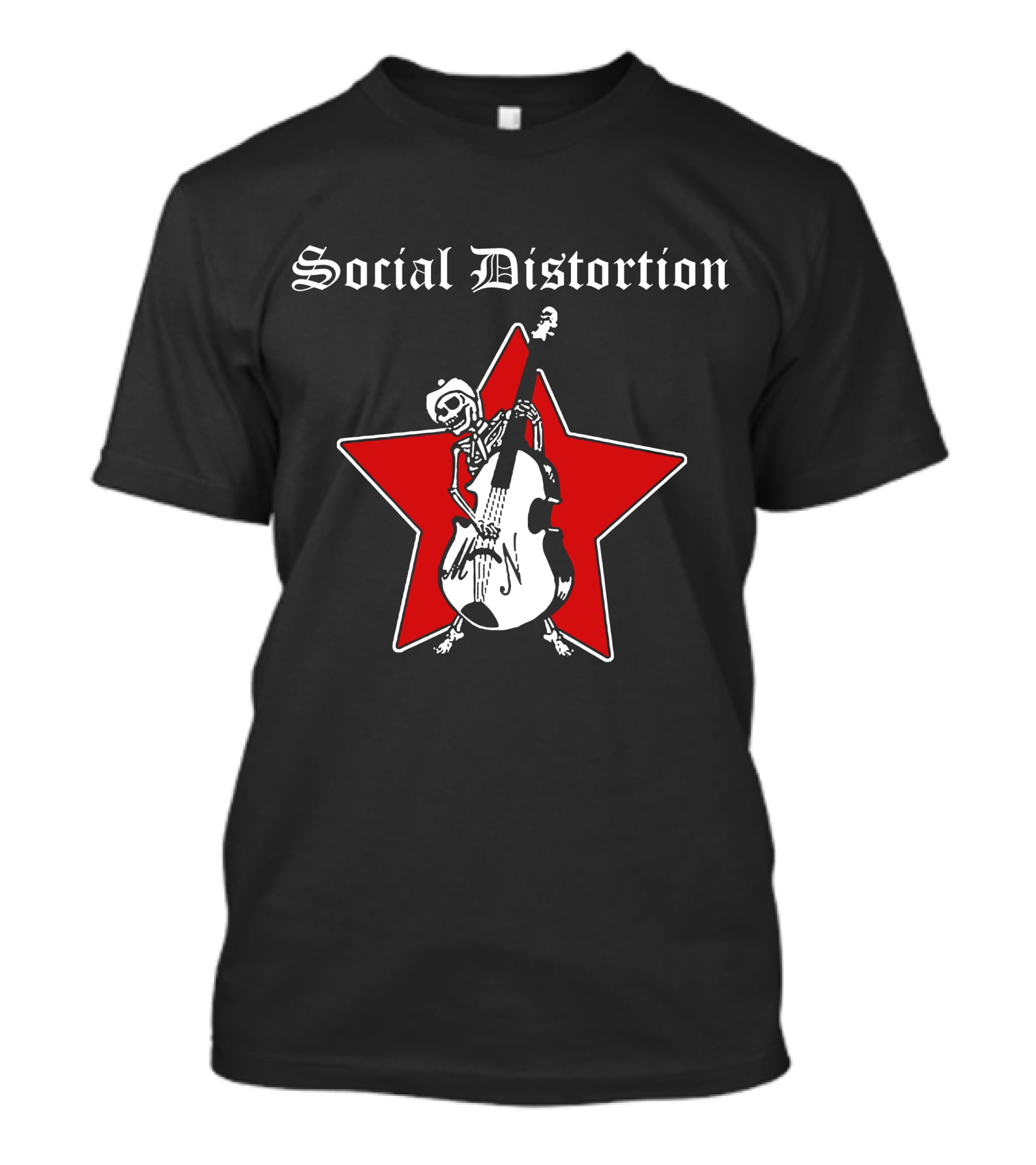 Social Distortion Skeleton Star T-Shirt