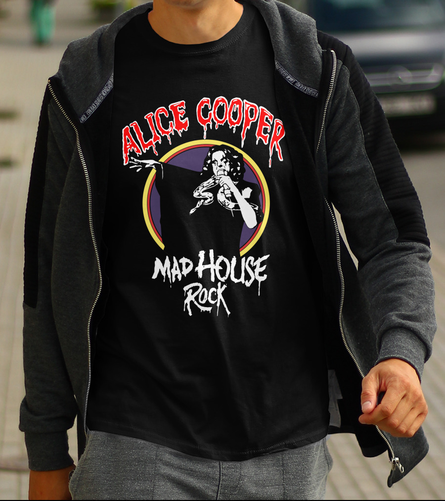 Alice Cooper Mad House Rock T-Shirt