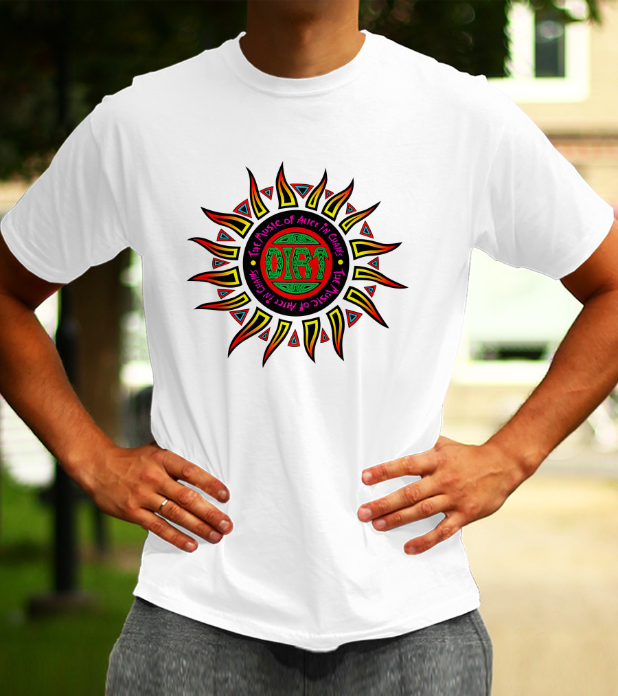 The Music Of Alice In Chains Aic Sunburst T-Shirt