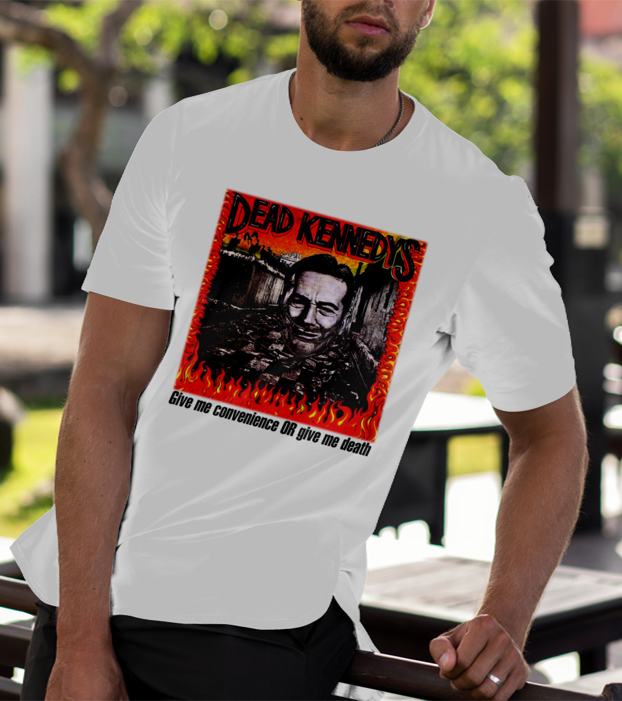 Dead Kennedys Give Me Convenience Or Give Me Death Flames T-Shirt